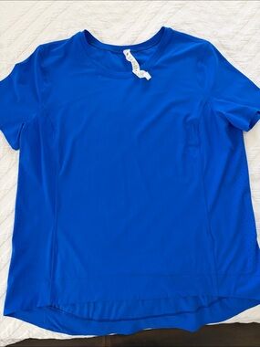 lululemon athletica Royal Blue Short-Sleeve Performance Tee